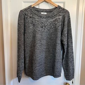 Grey Croft & Barrow sweater